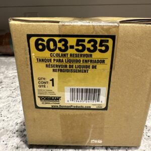 Coolant Recovery Tank Dorman 603-535