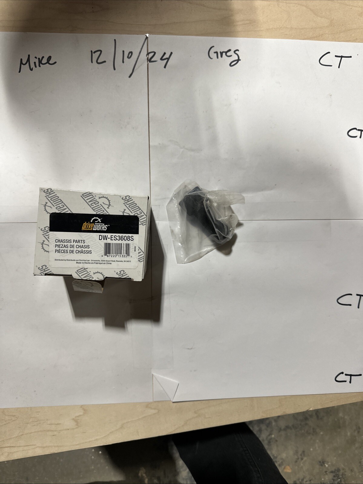 DE-ES3608S Tie Rod Adjusting Sleeve For 1998-2004