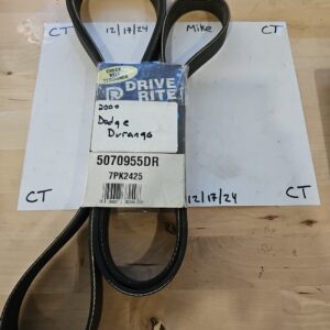 Dayco Drive Rite Automotive V-Ribbed Serpentine Belt Made In USA 5070955DR