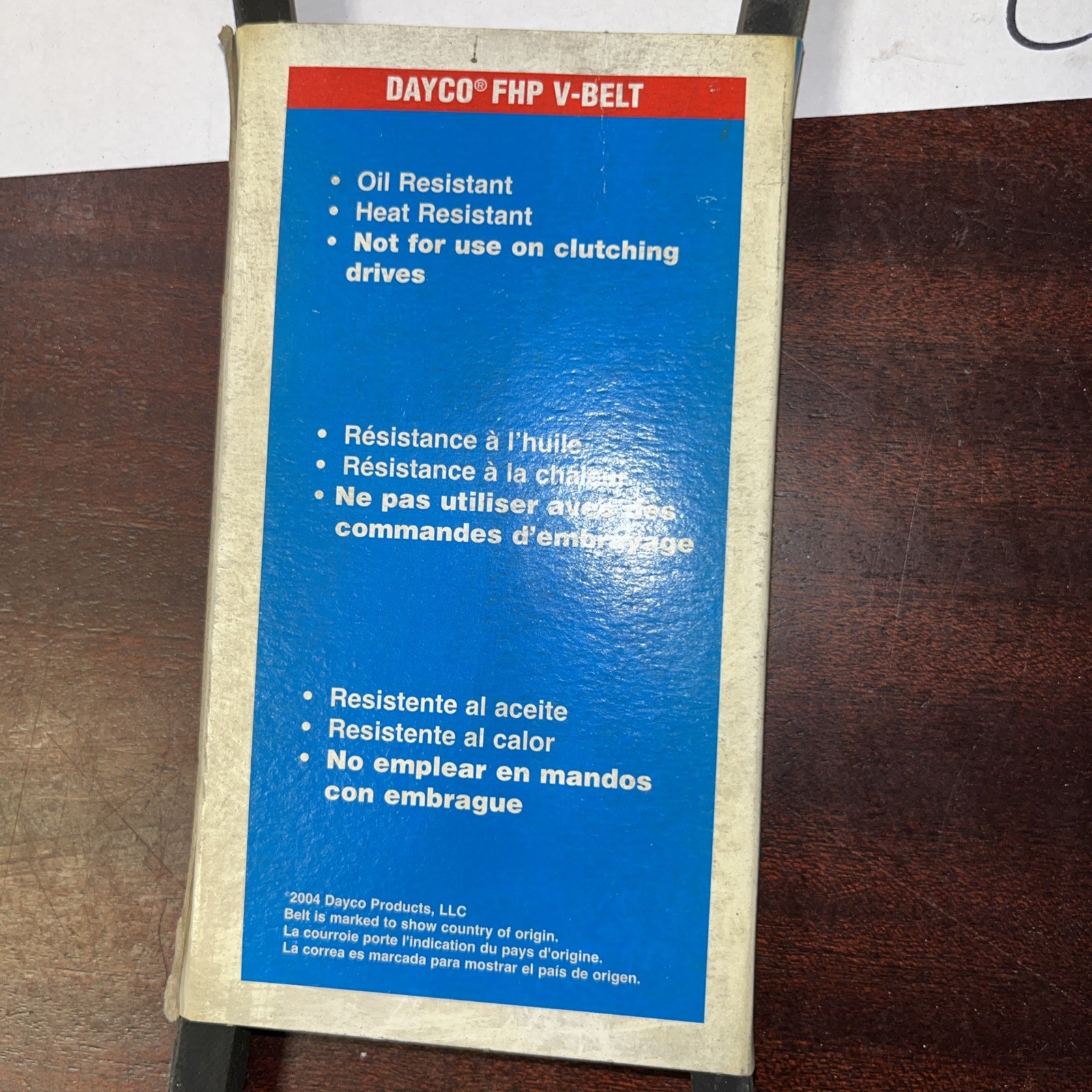 Dayco FHP V Belt 4L310 - Image 4