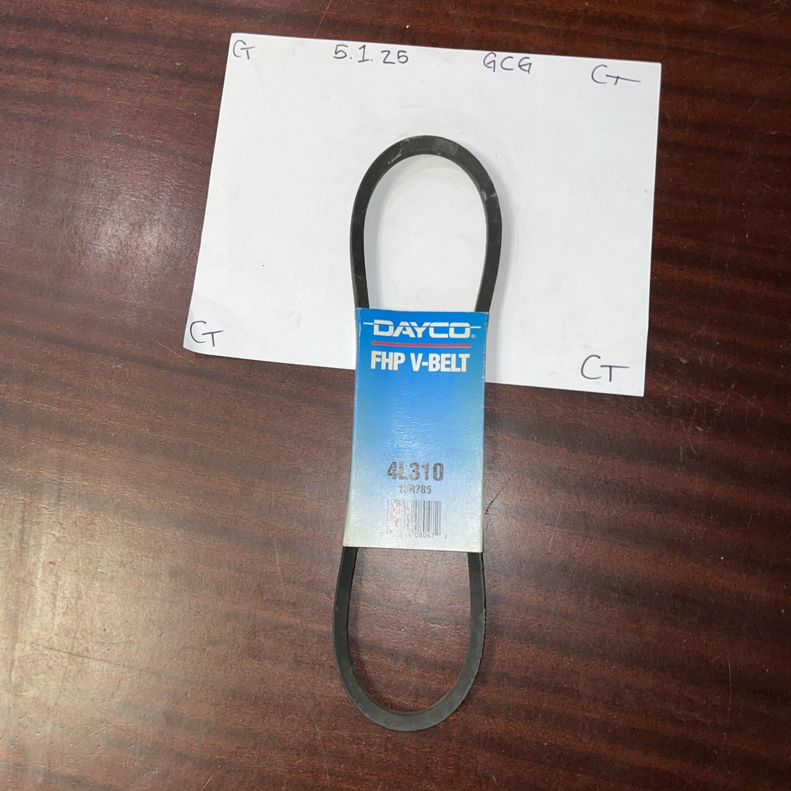 Dayco FHP V Belt 4L310