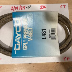 Dayco L481 UTILITY V-BELT, PREMIUM, DAYCO GPL 13RL2060 NOS