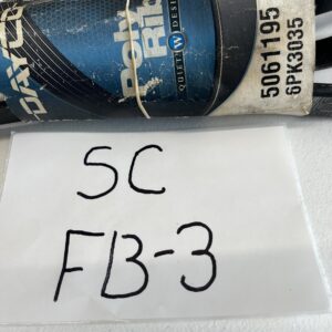 Dayco Poly-Rib Serpentine Belt 5061195 (6PK3035)