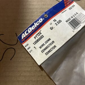 Delco PT124 GM 12085503 AC A/C Clutch Cycle Connector Replacement Pack NOS