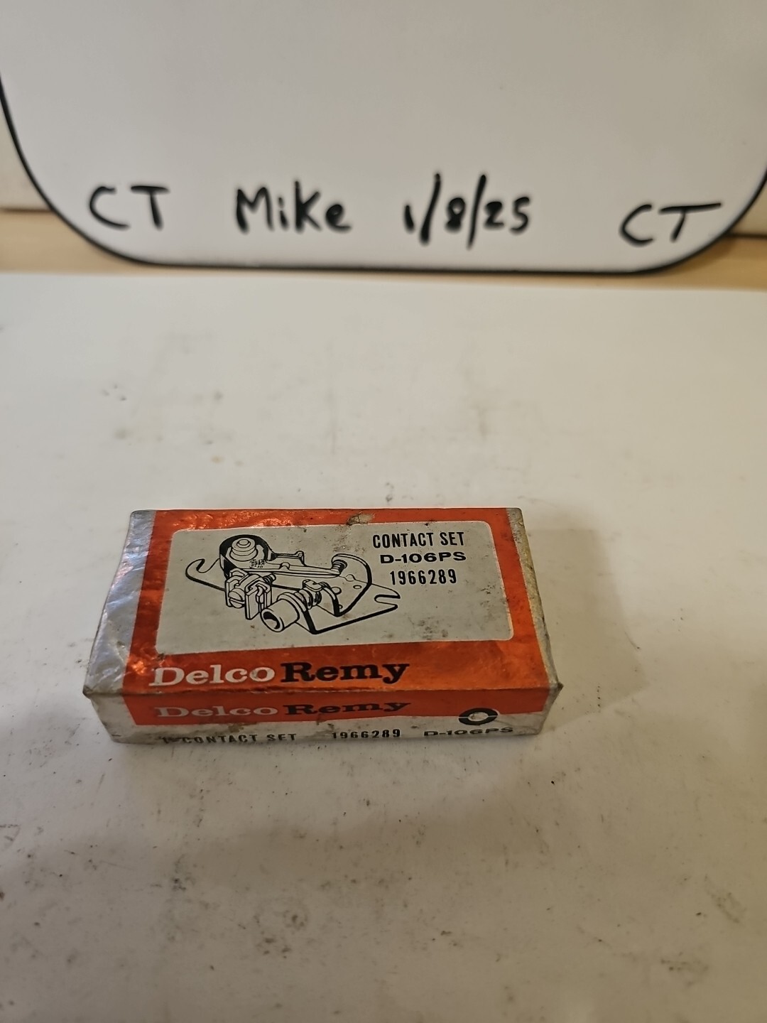 Delco Remy D106PS Contact Points Set 1963-1967 Chevrolet