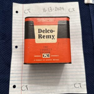Delco Remy Genuine GM Vacuum 1998827 Factory Sealed Nos OEM 🔥🔥🔥🔥