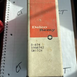 Delco Remy NOS 1960 Olds Power Brake Light Switch 1998742 D-874  Vintage Sealed