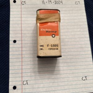 Delco Remy OEM Nos 1972314 F-1505 Genuine NOS
