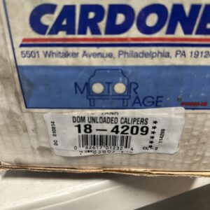 Disc Brake Caliper-4WD Cardone 18-4209 Reman