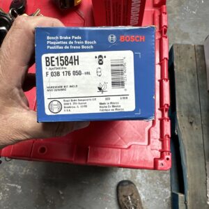Disc Brake Pad Set-Blue Ceramic Brake Pads with Hardware Bosch BE1584H
