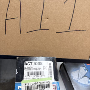 Disc Brake Pad Set-ProACT ACT1038 Ultra Premium Ceramic Pads Akebono 2004 MPV