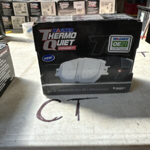 Disc Brake Pad Set-ThermoQuiet Disc Brake Pad Rear Wagner QC1057B