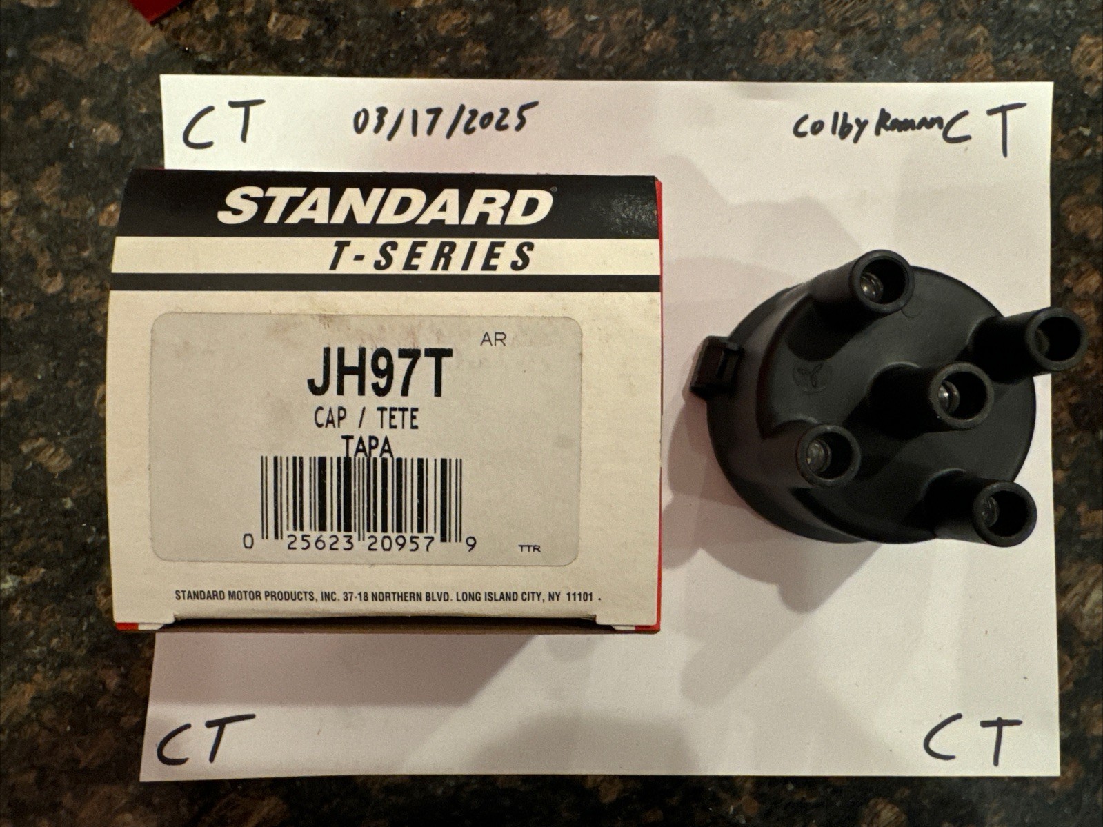 Distributor Cap Standard JH97T