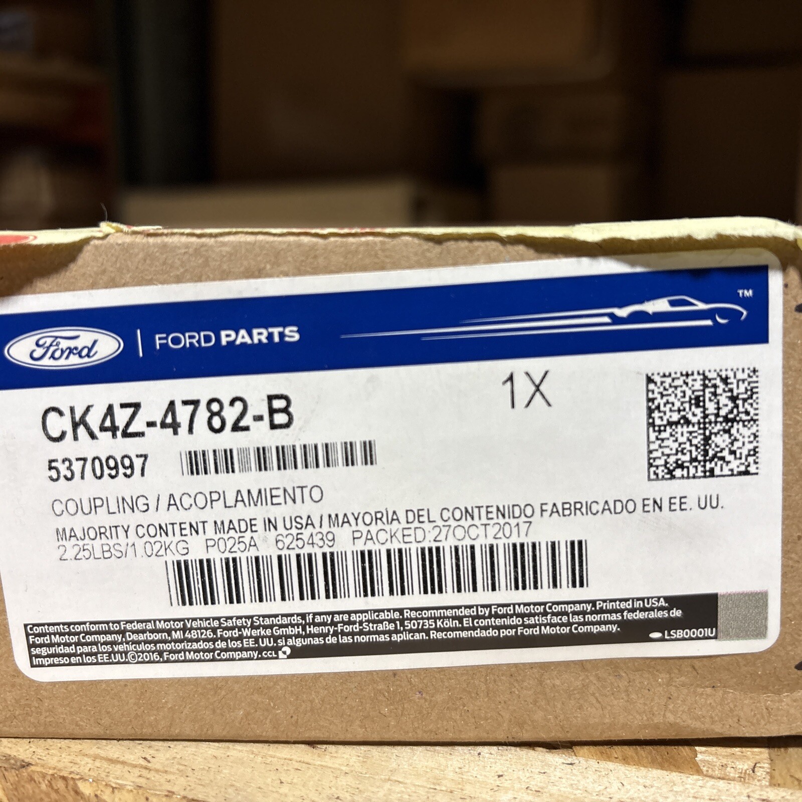 Drive Shaft FLEX Rubber Coupler 15-18 FORD Transit 150 250 350 VANS CK4Z4782B - Image 3