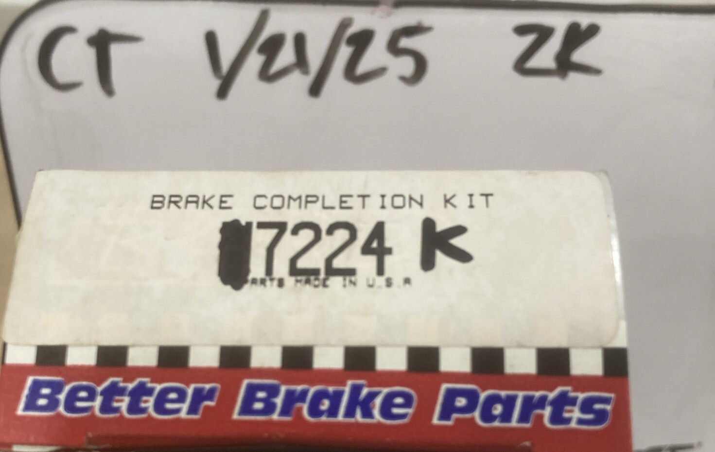 Drum Brake Hardware Kit-Rear Drum Better Brake 7224K - Image 4