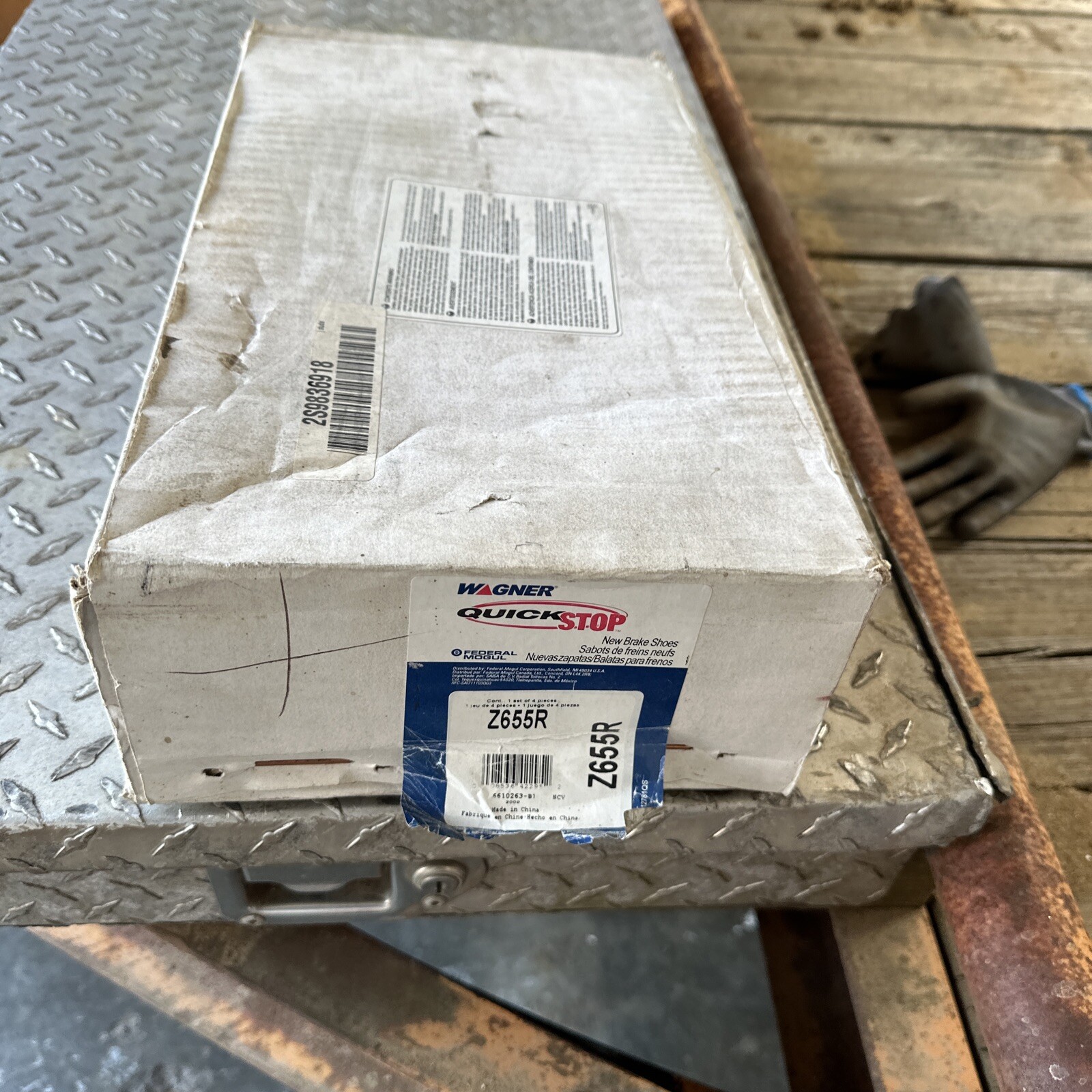 Drum Brake Shoe Wagner Z655R - Image 3