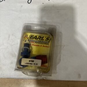 Earls Plumbing 807695 Aluminum AN to Tubing Adapter