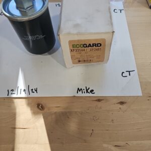 Ecogard XF33144 Replacement Inline Fuel Filter for Cadillac Chevy GMC Pontiac