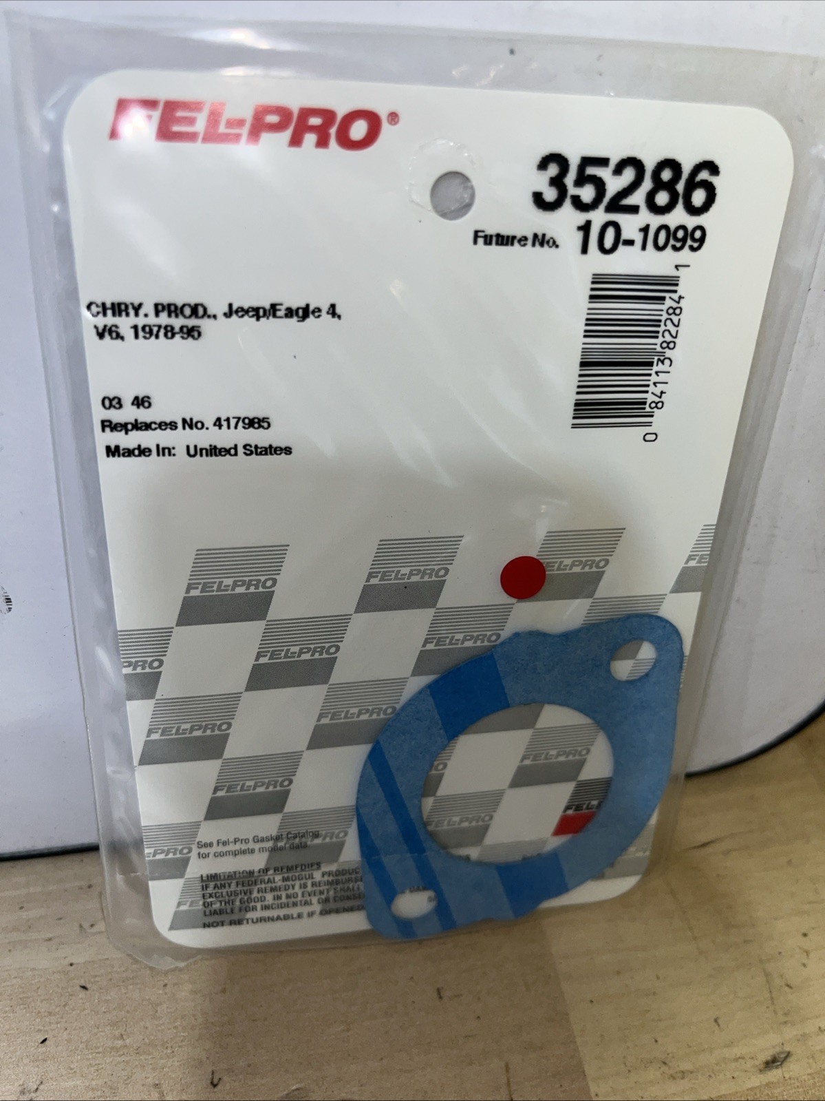 Engine Coolant Outlet Gasket Fel-Pro 35286 - Image 3