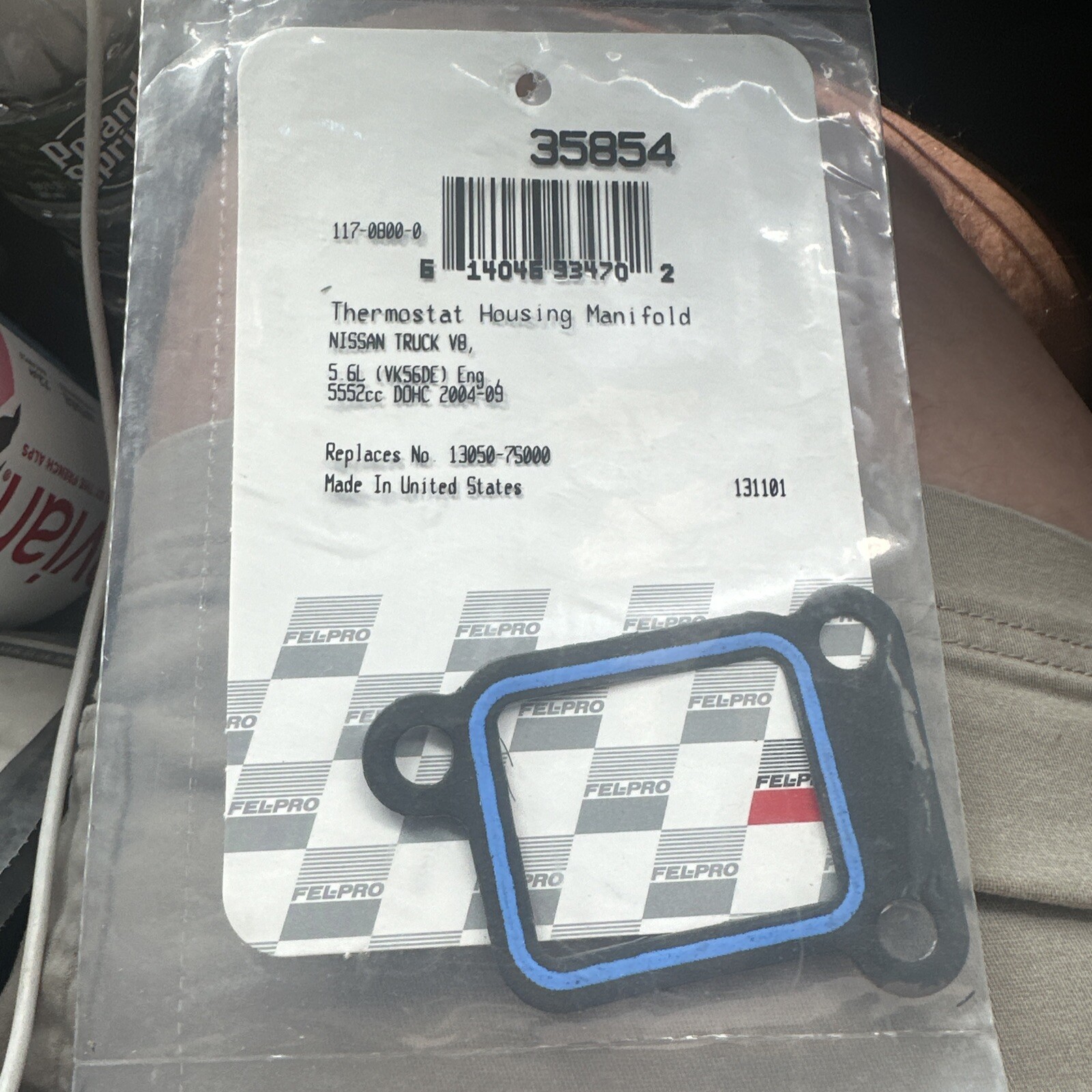 Engine Coolant Thermostat Housing Gasket Fel-Pro 35854 - Image 3