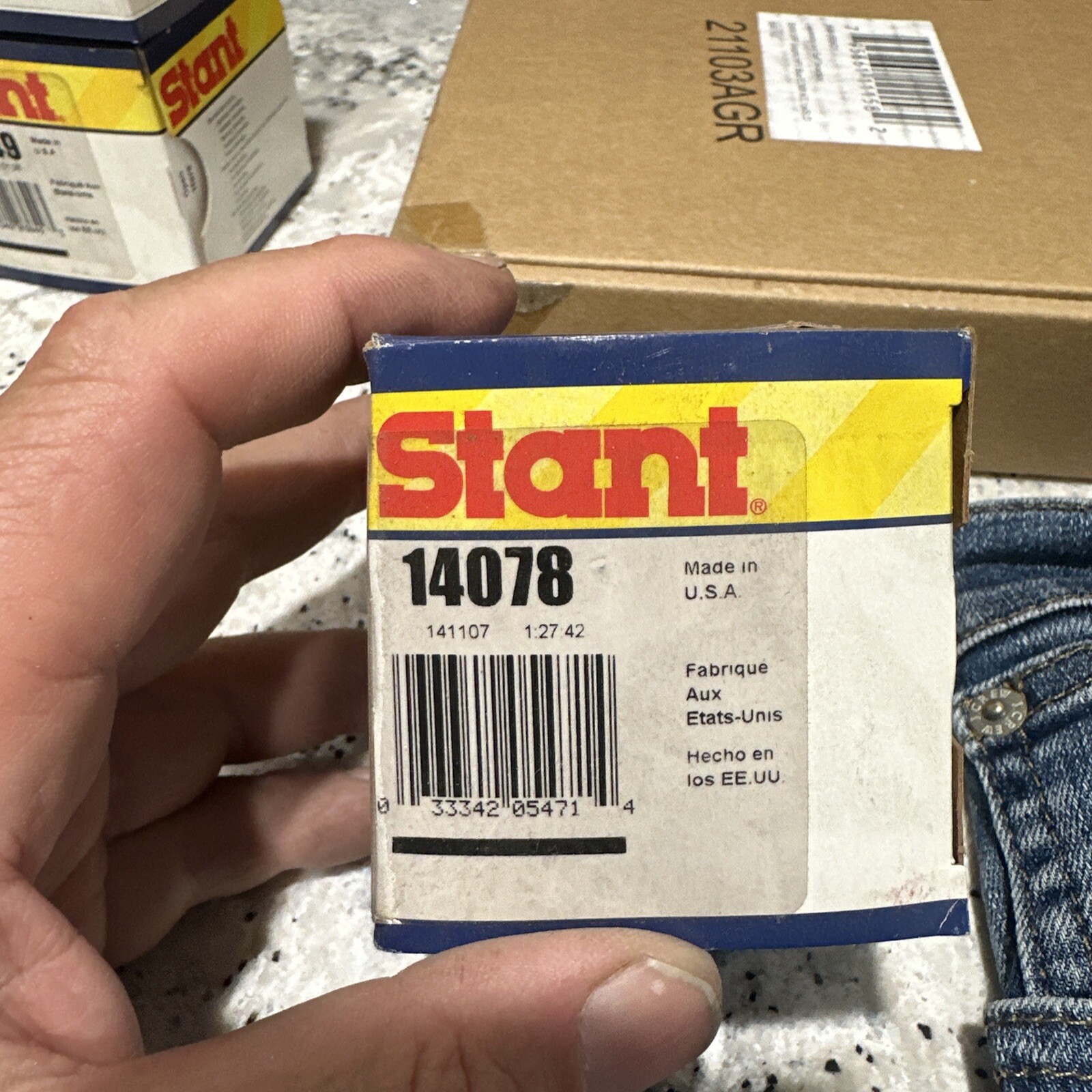 Engine Coolant Thermostat-OE Type Thermostat Right Stant 14078