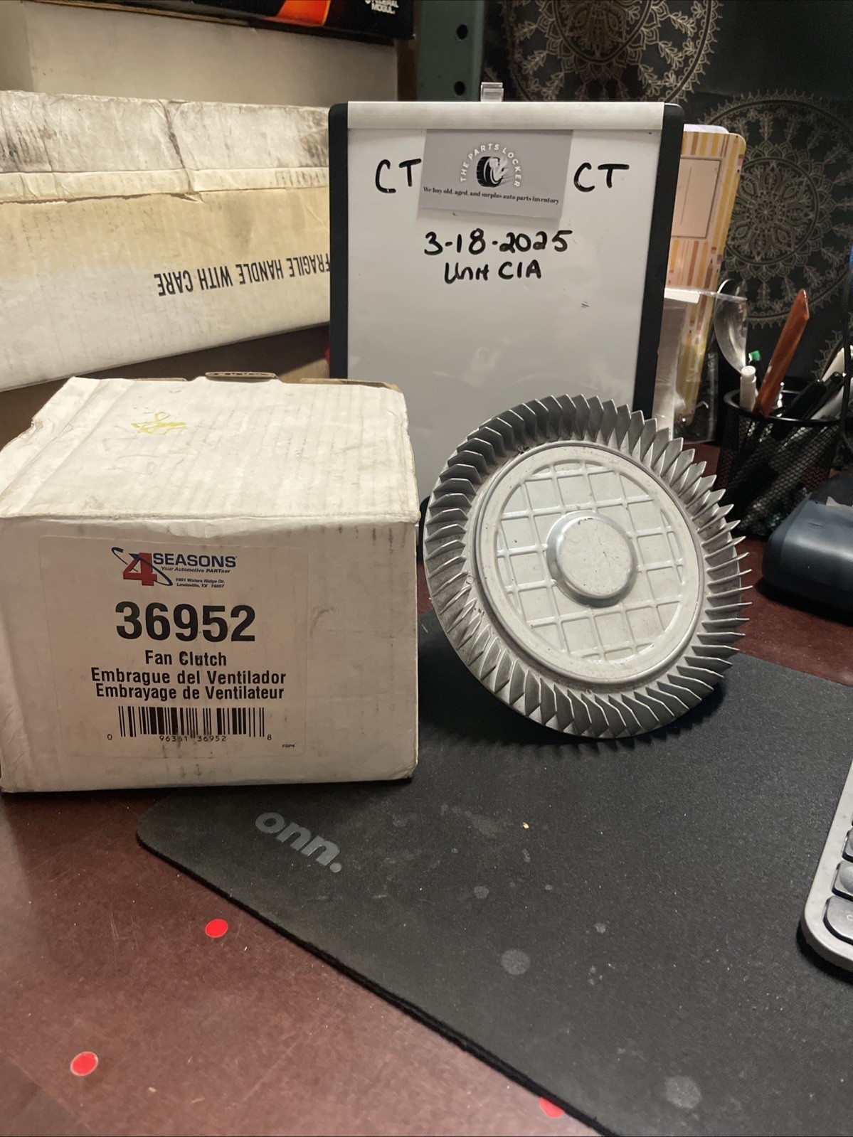 Engine Cooling Fan Clutch 4 Seasons 36952