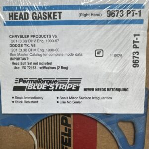 Engine Cylinder Head Gasket Fel-Pro 9673 PT-1