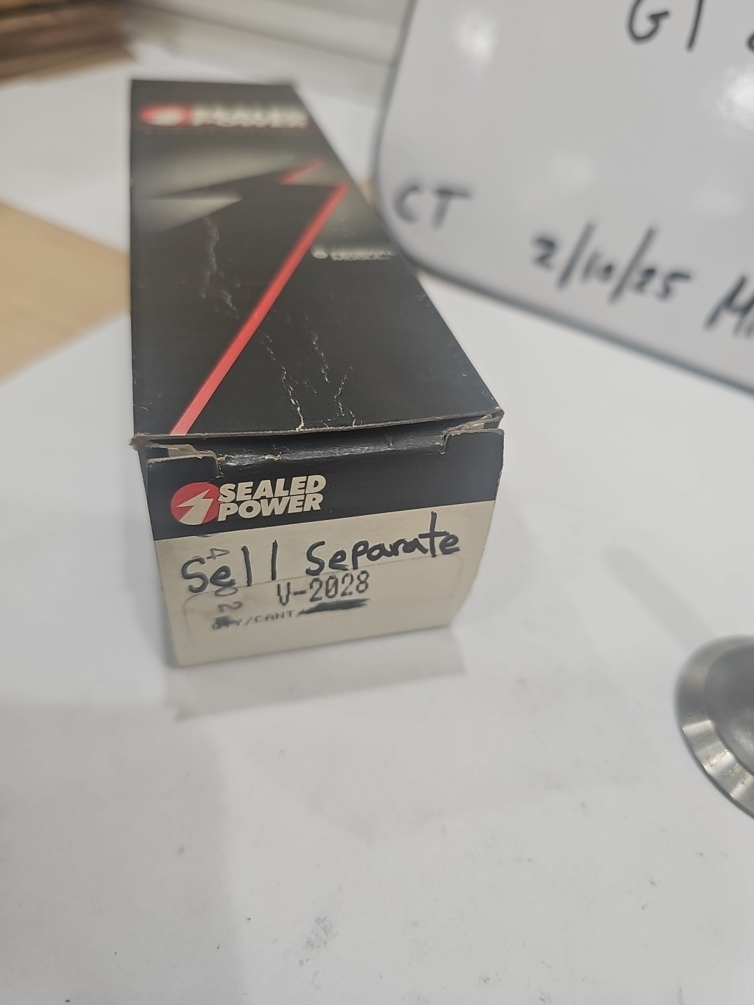 Engine Exhaust Valve SEALED POWER V-2028 *New Open Box - Image 3