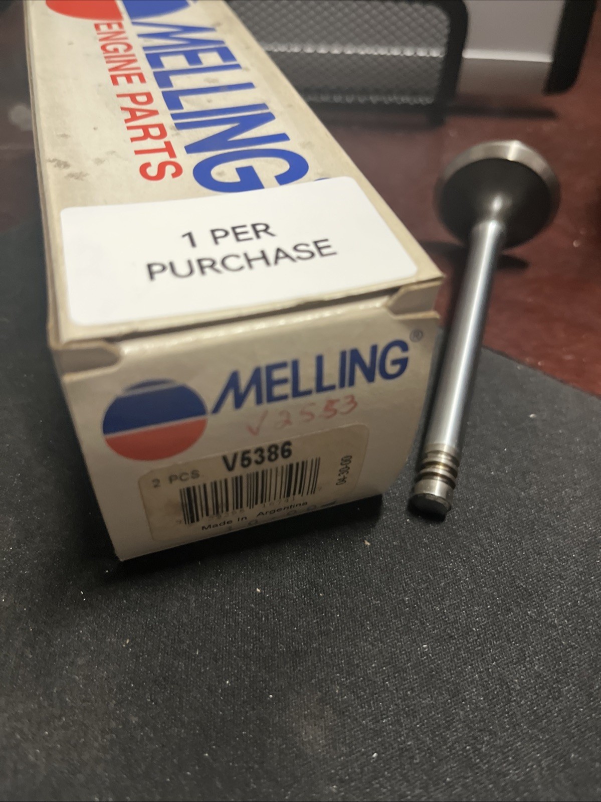 Engine Intake Valve-Stock Melling V5386 (1 Per Purchase) - Image 4