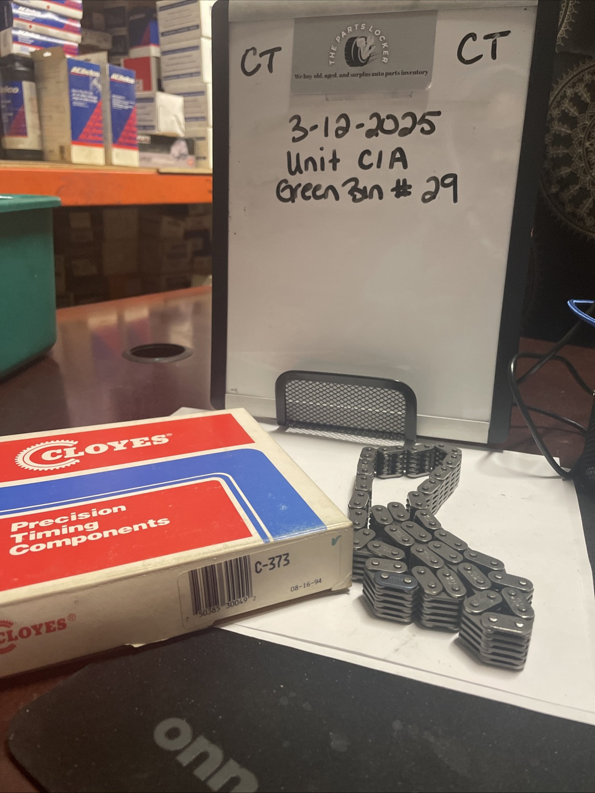 Engine Timing Chain Cloyes Gear & Product C373