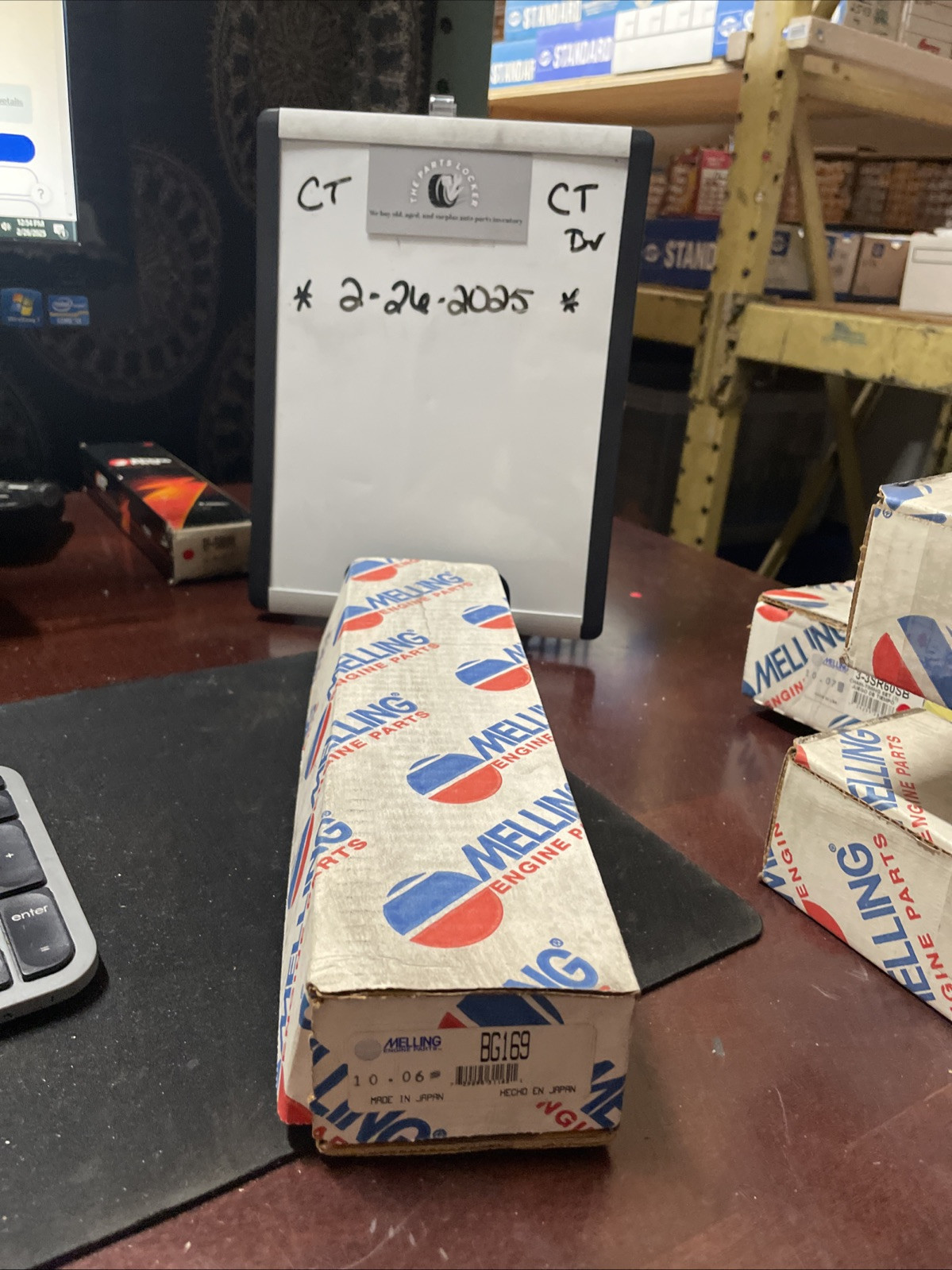 Engine Timing Chain Guide-Stock Melling BG169