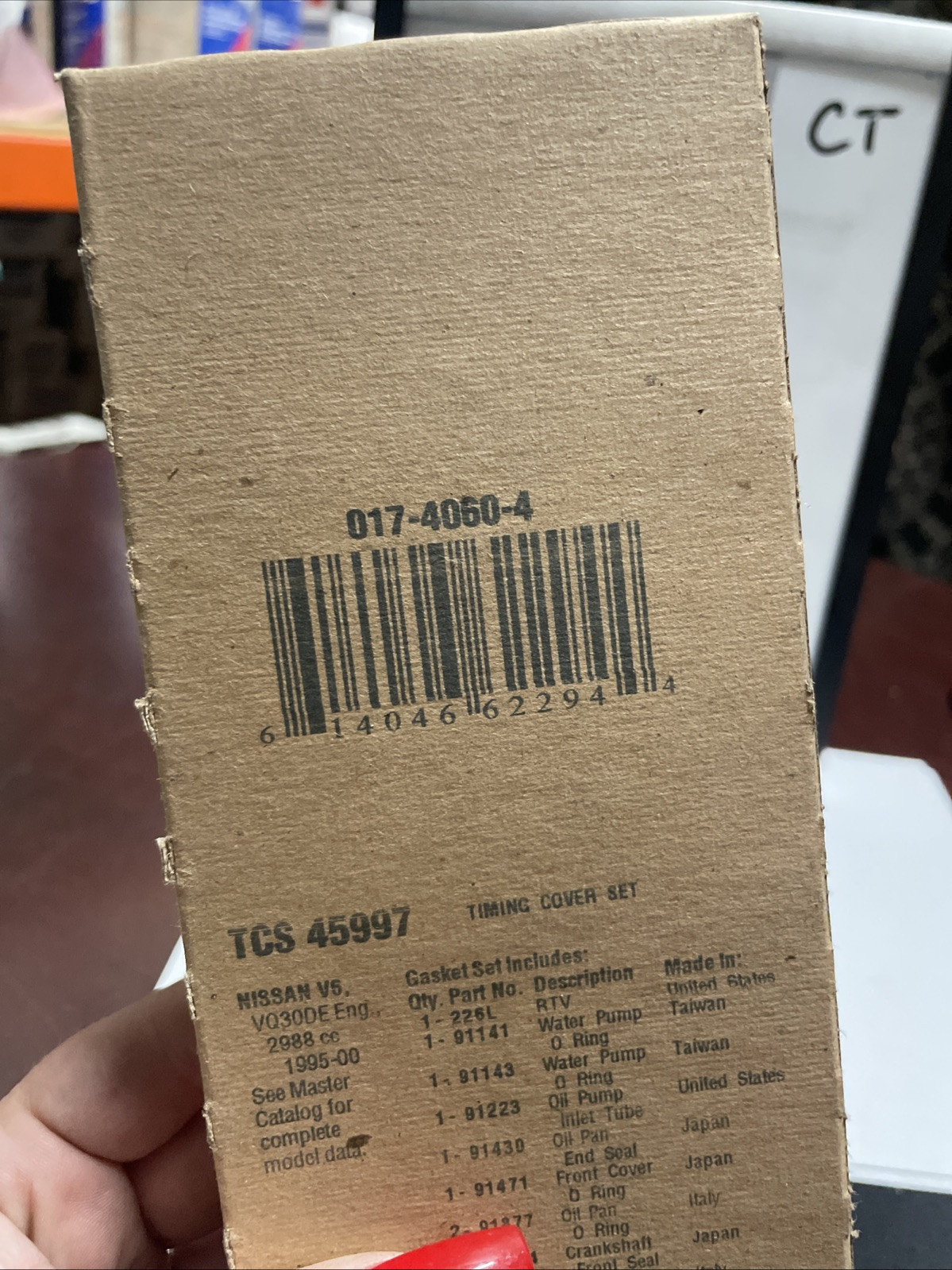 Engine Timing Cover Gasket Set Fel-Pro TCS 45997 - Image 4