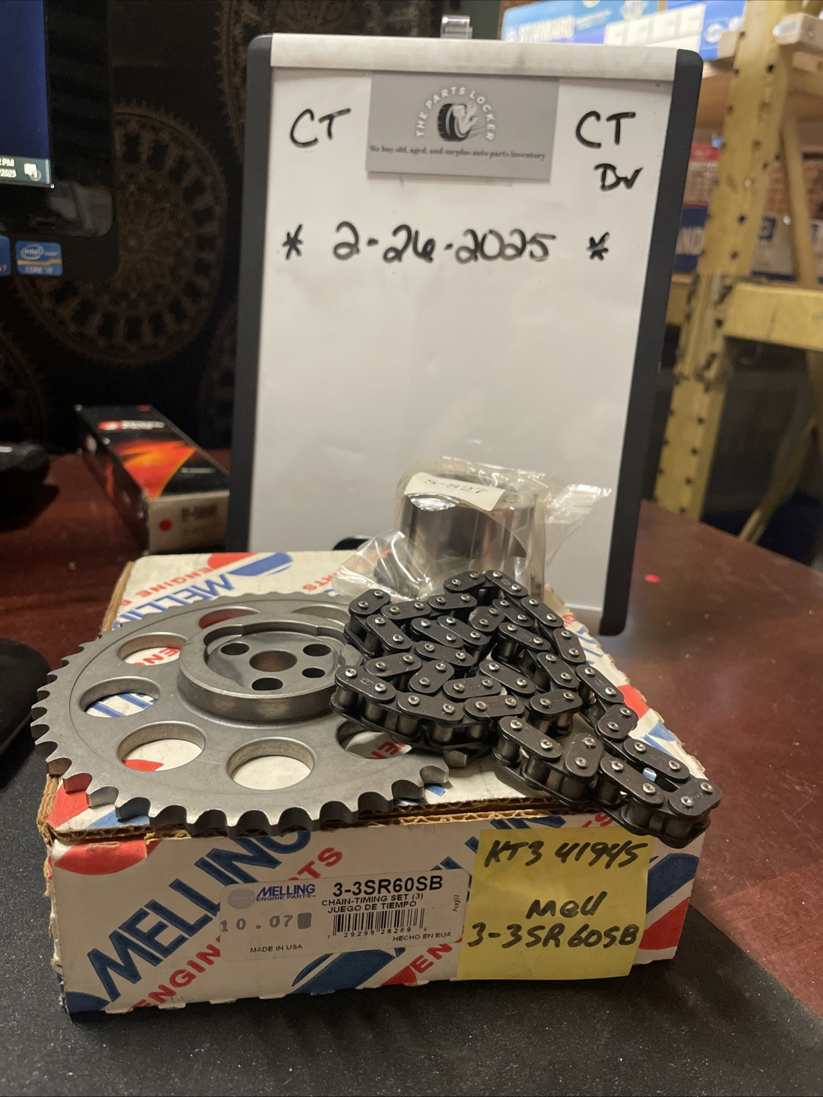 Engine Timing Set-Stock Melling 3-3SR60SB