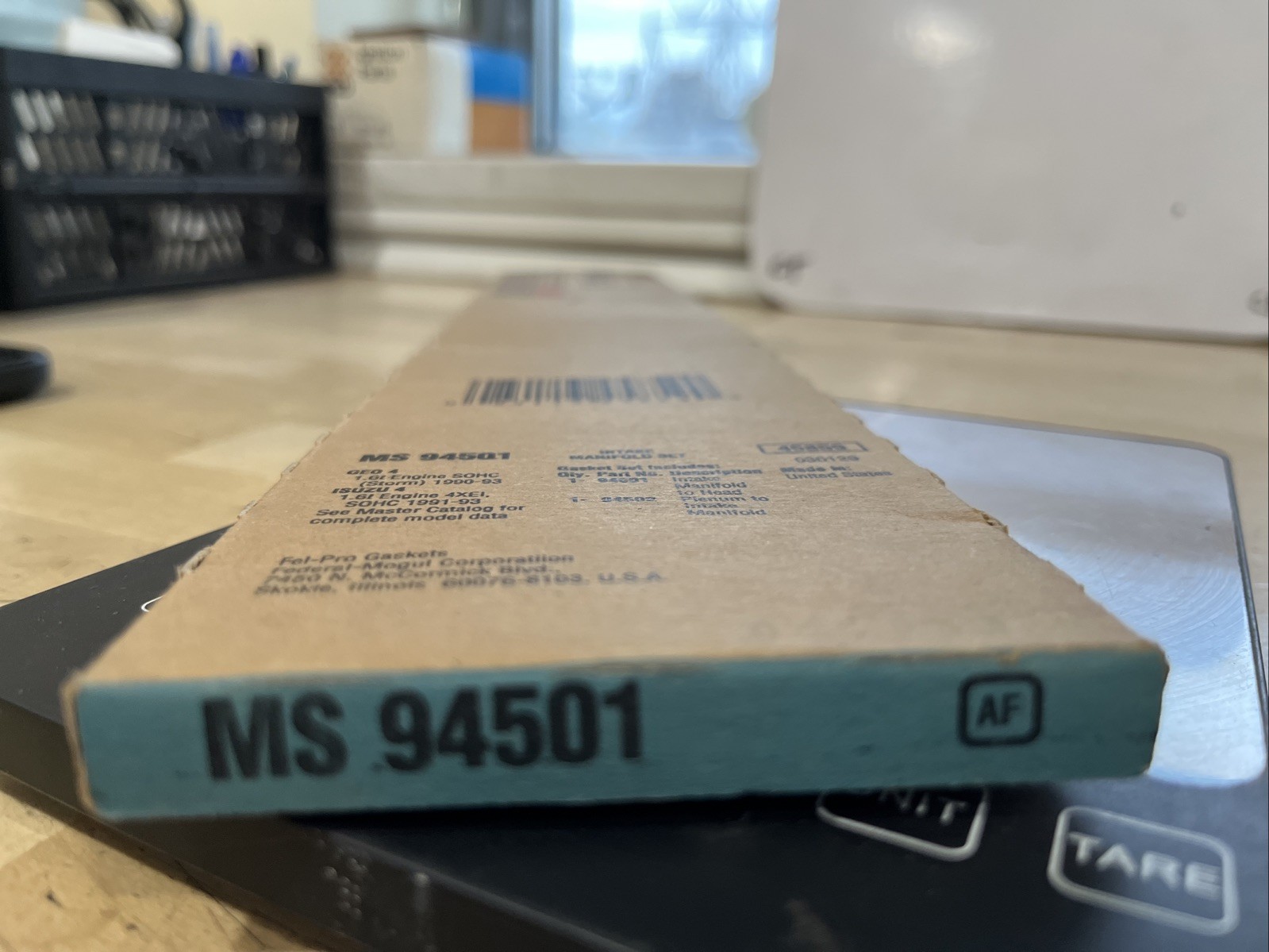 FEL-PRO MS94501 Intake Manifold Upper Gasket Set - 1991-93 Geo Storm Stylus 1.6L - Image 4