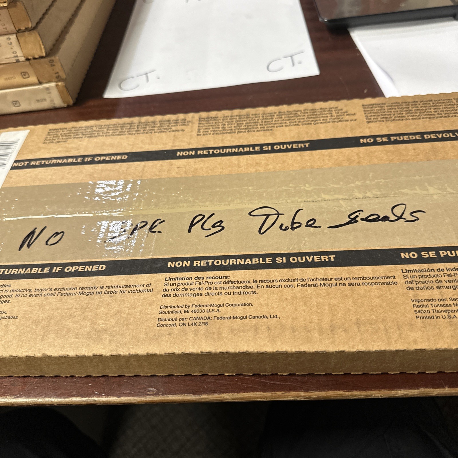 FEL-PRO VS 50561 R Engine Valve Cover Set. Spark Plug Tube Seal Not Included - Image 3