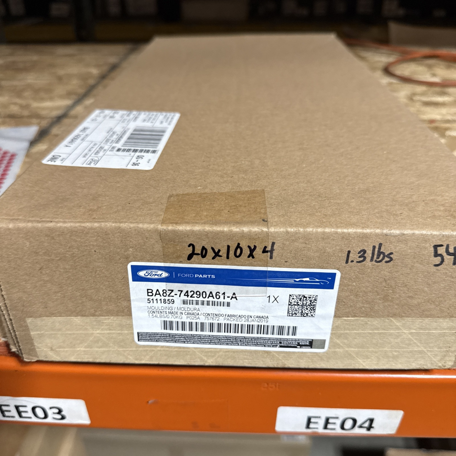 FORD OEM 09-19 Flex Quarter Panel Exterior Trim-Applique BA8Z74290A61A