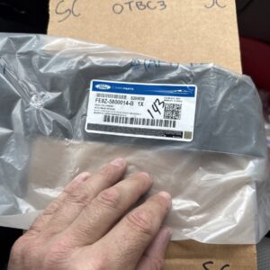 FORD OEM 11-19 Fiesta Rear Door Exterior Trim-Applique FE8Z5800014B