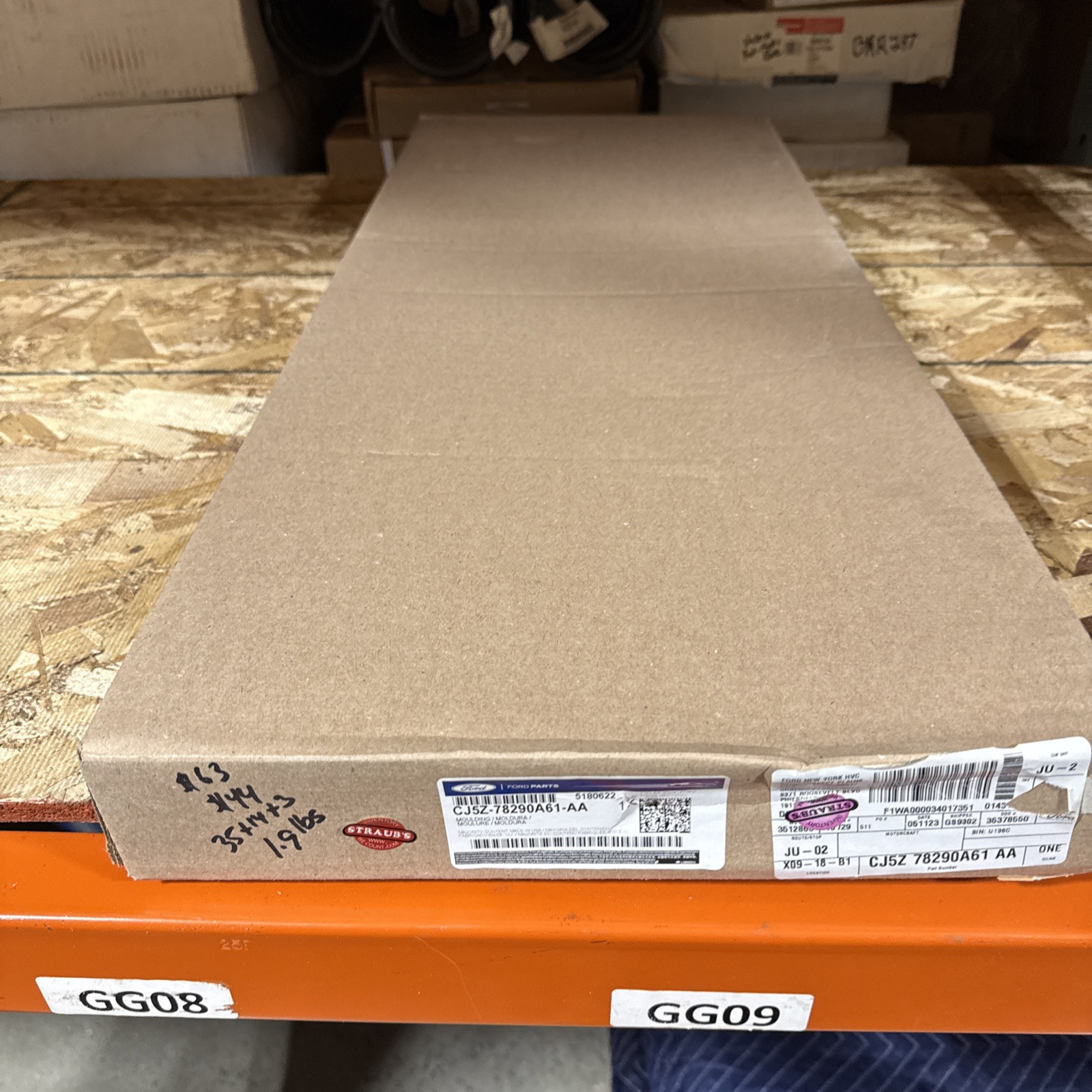 FORD OEM 13-16 Escape Fender-Wheel Flare Molding Left CJ5Z78290A61AA - Image 3