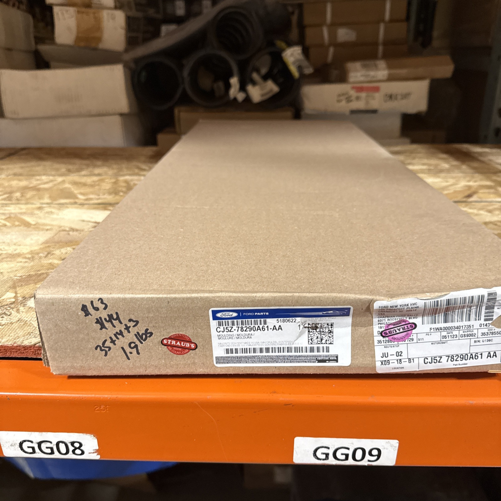 FORD OEM 13-16 Escape Fender-Wheel Flare Molding Left CJ5Z78290A61AA