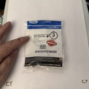 FORD OEM 20-22 F-250 Super Duty-Front Molding Retainer W711030S300 (3) Pcs