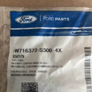 FORD OEM W716372S300 CAP - BOLT PROTECTIO -W716372-S300 (sold Individually)