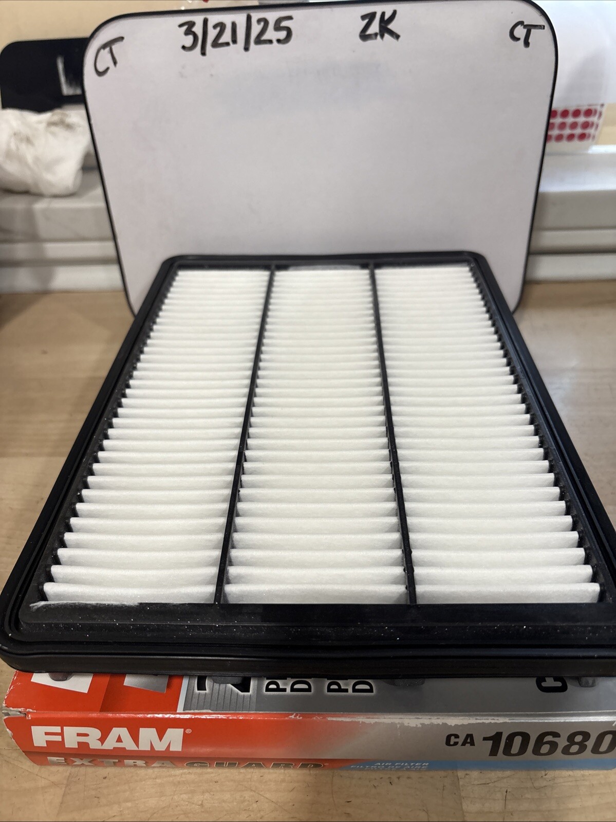 FRAM Extra Guard Air Filter CA10680 12k Miles - Image 3