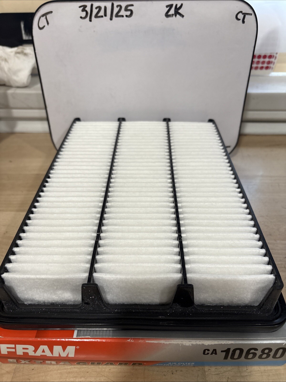 FRAM Extra Guard Air Filter CA10680 12k Miles