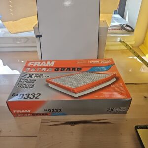 FRAM Extra Guard Engine Air Filter Replacement, CA9332, Ford, Lincoln, Mercury