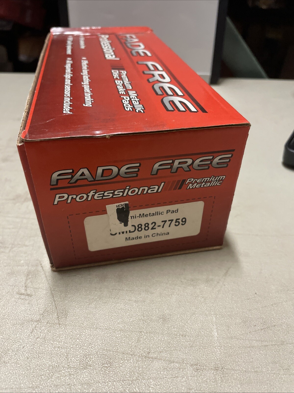 FadeFree Metallic Disc Brake Pad Set SMD882-7759 - Image 4