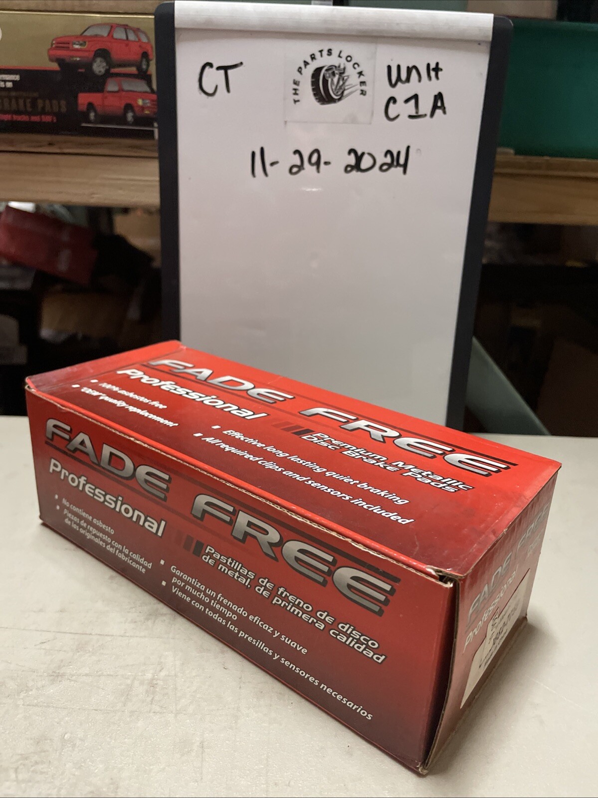 FadeFree Metallic Disc Brake Pad Set SMD882-7759