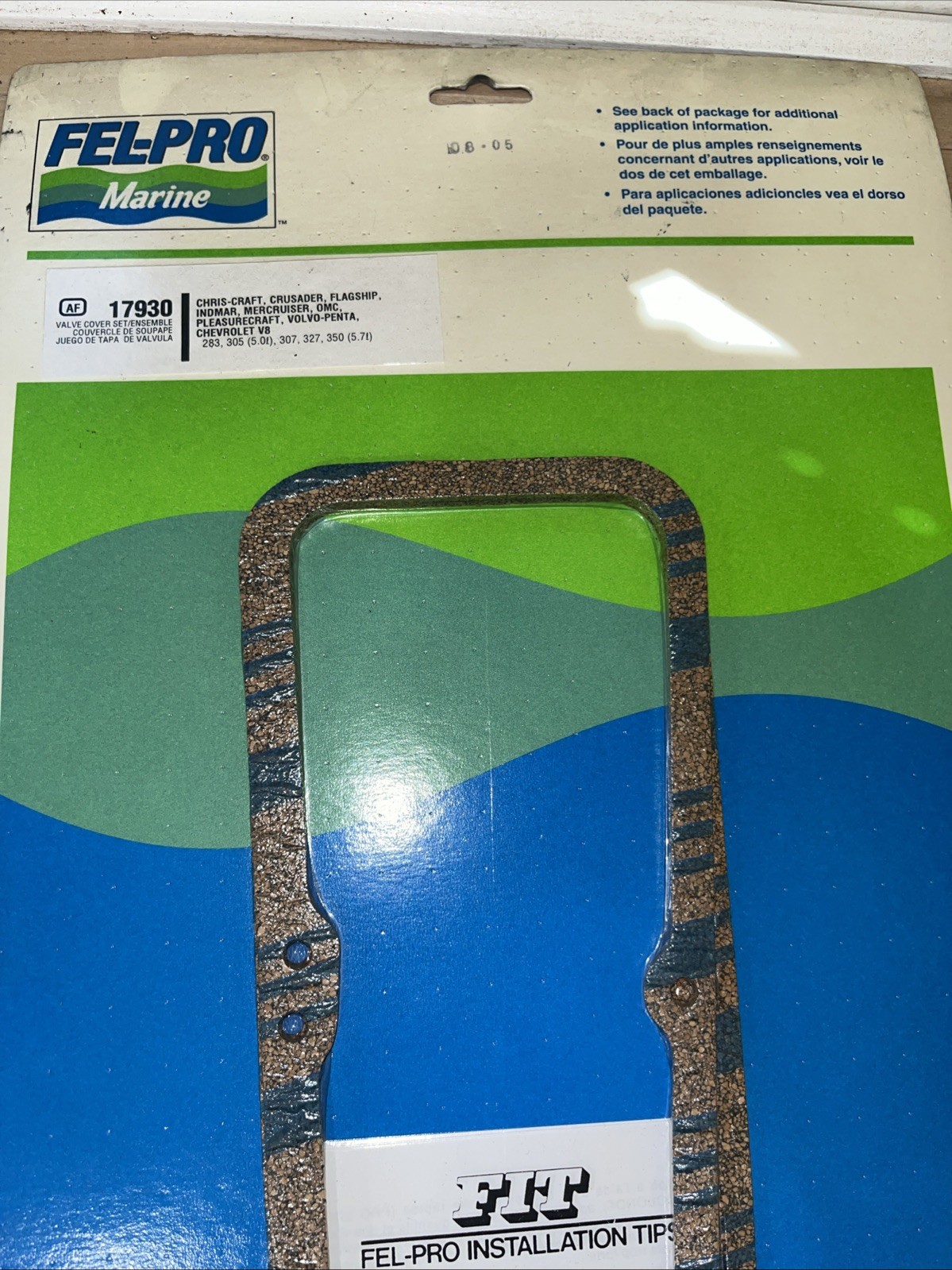 Fel-Pro 17930 Marine Valve Cover Gasket Set - Image 3