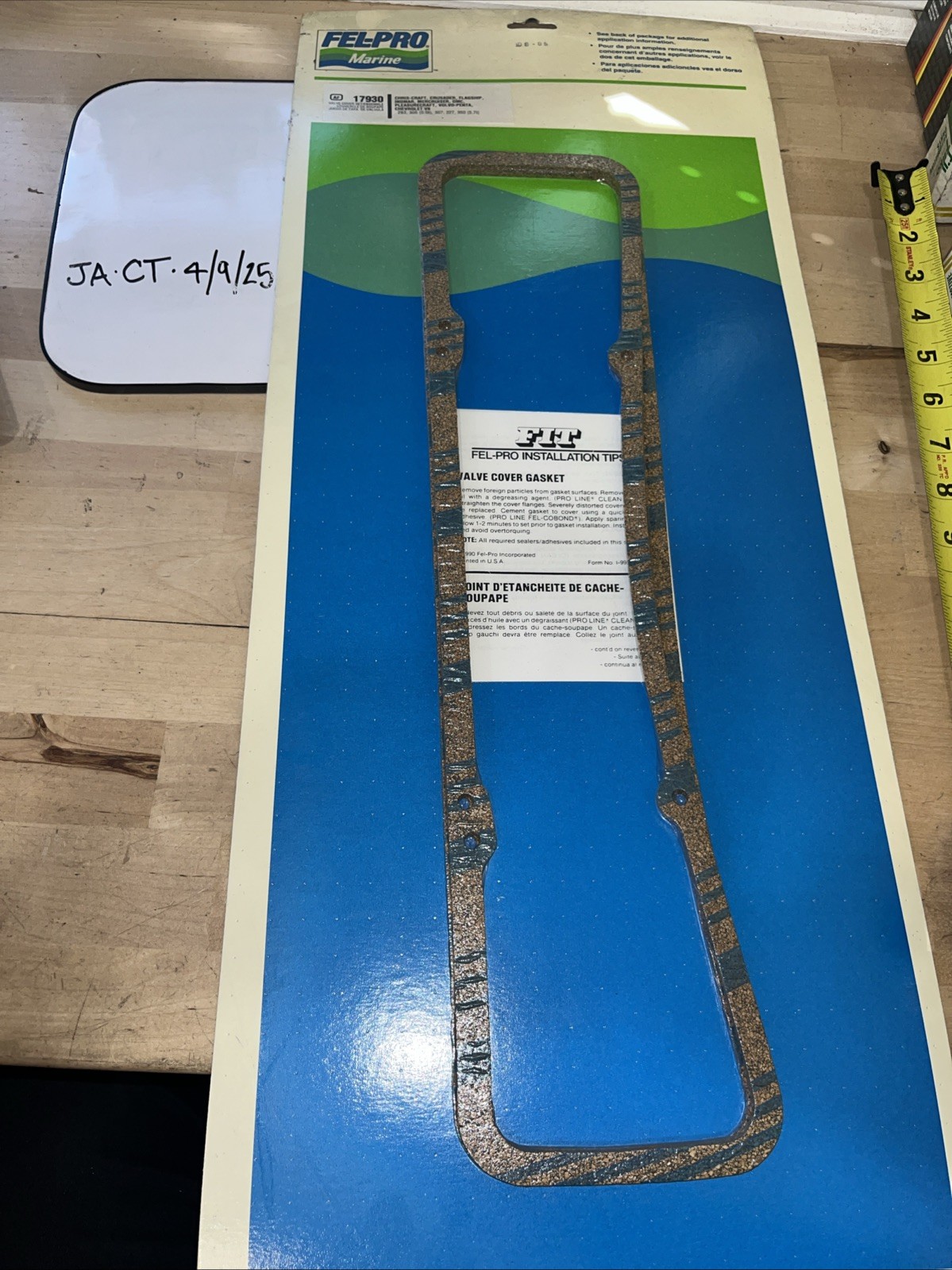 Fel-Pro 17930 Marine Valve Cover Gasket Set