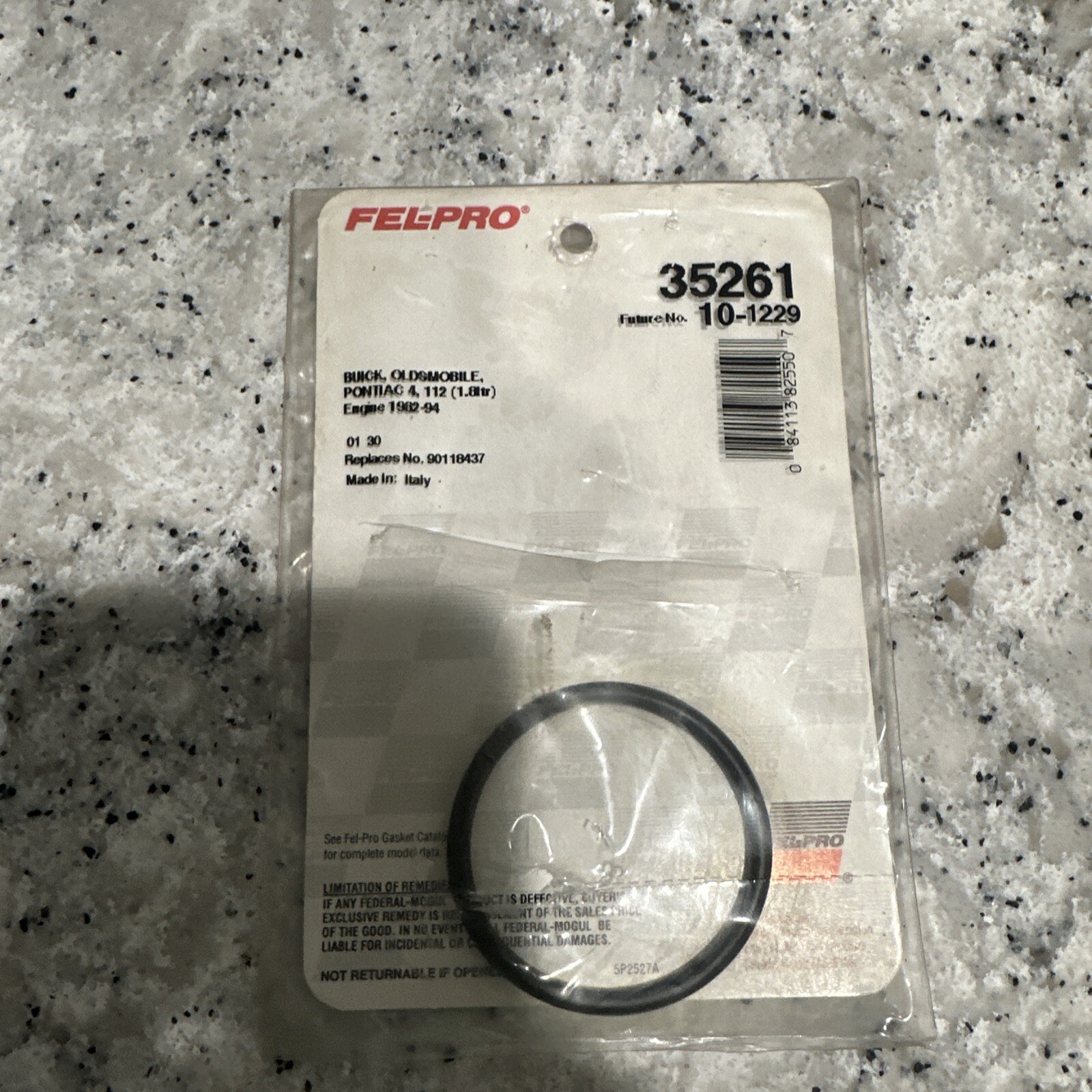 Fel-Pro 35261 Water Outlet Gasket Buick Olds Pontiac 4 112 1.8LTR Eng 1982-94