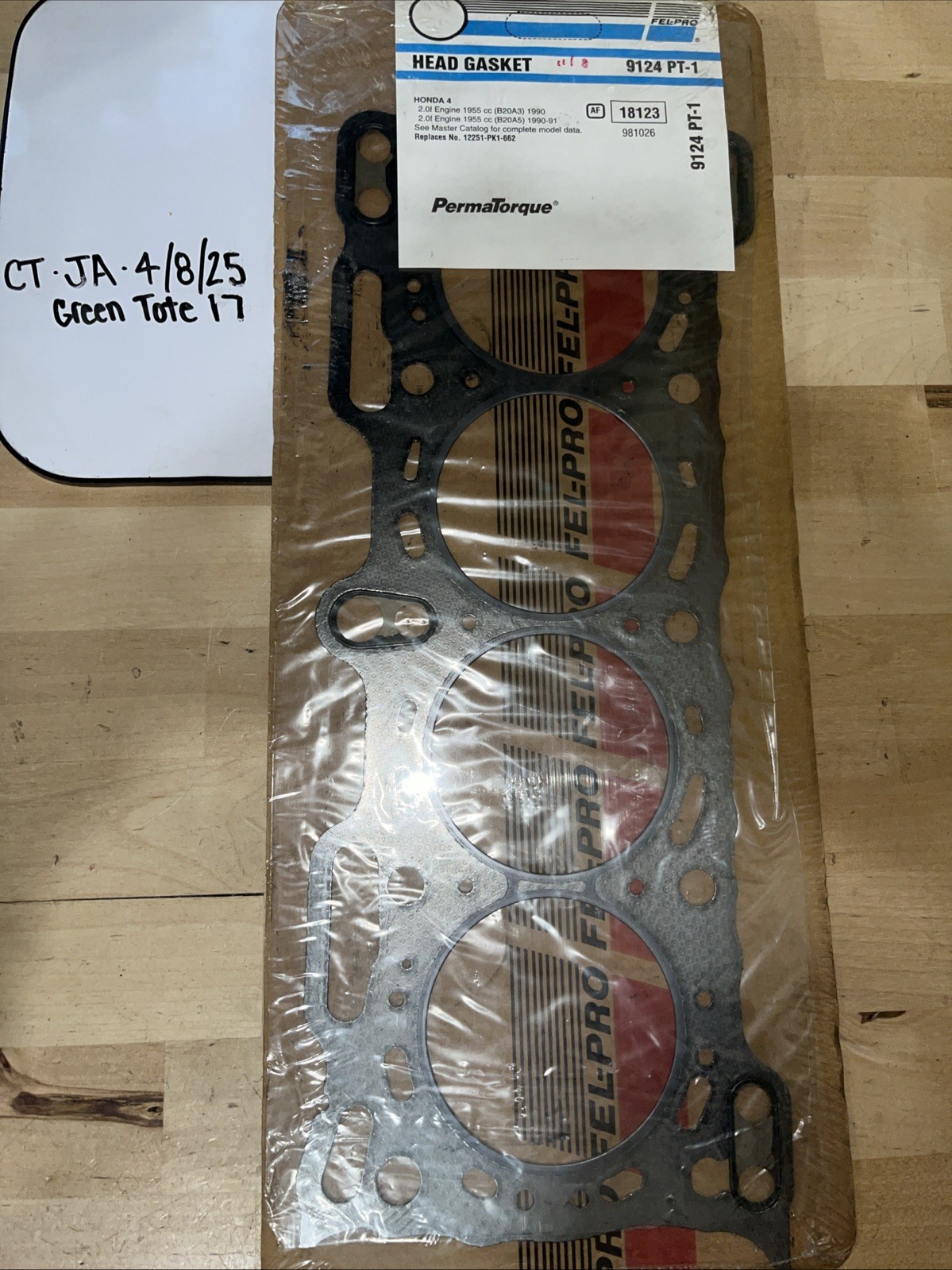 Fel-Pro 9124 PT-1 Cylinder Head Gasket For 88-91 Honda Prelude